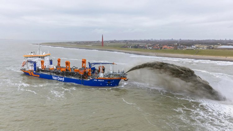 New Van Oord's dredger started its first project