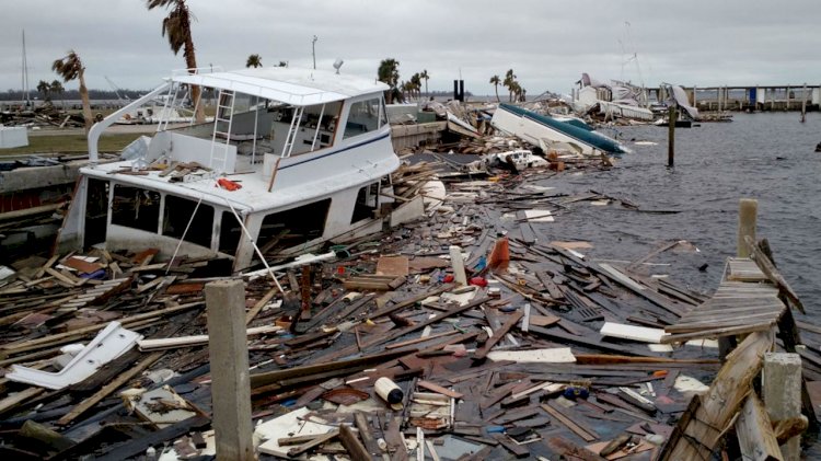 Big grants for disposal of marine debris that was caused by hurricanes