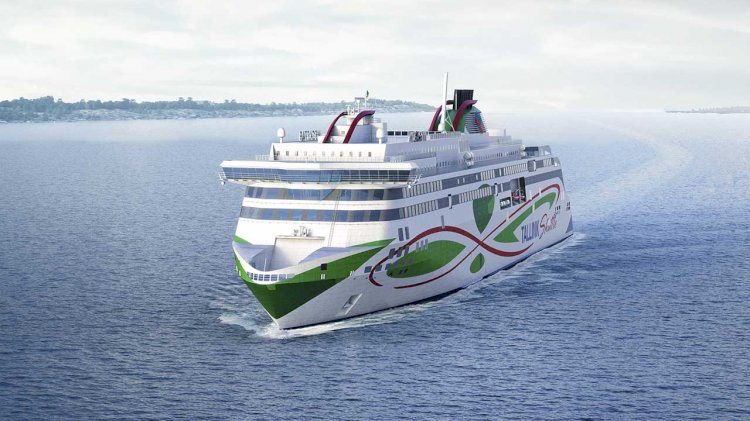 Tallink Grupp’s newest eco-friendly LNG-powered shuttle ferry