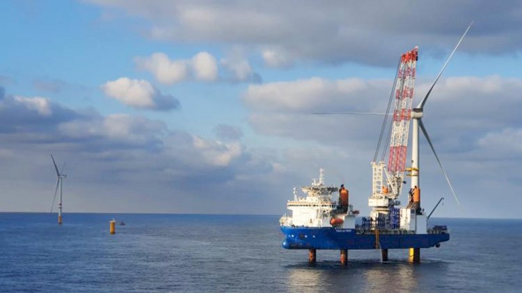 Belgian offshore wind farm completed