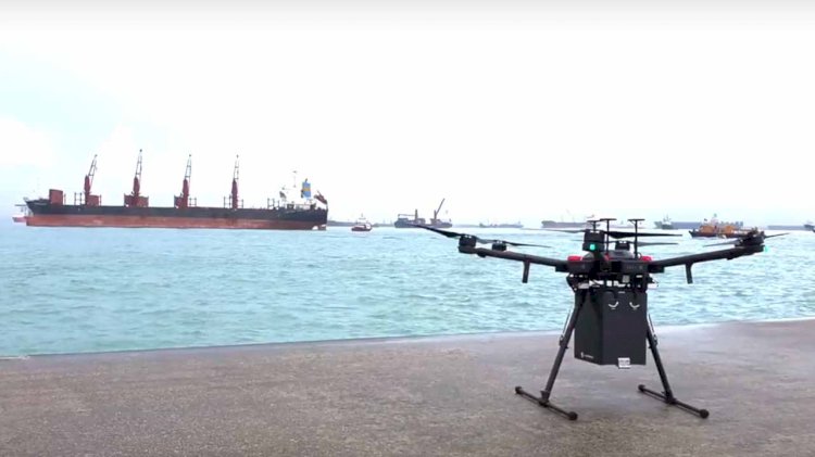 F-drones completes its first commercial BVLOS drone delivery in Singapore