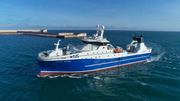 New Kongsberg-designed freezer trawler is ready to commence service in Arctic