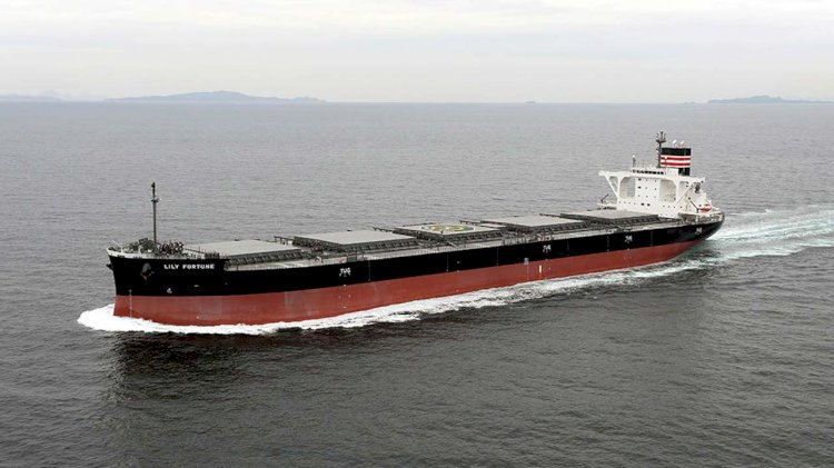 Third generation coal carrier enters service for Tohoku Electric Power