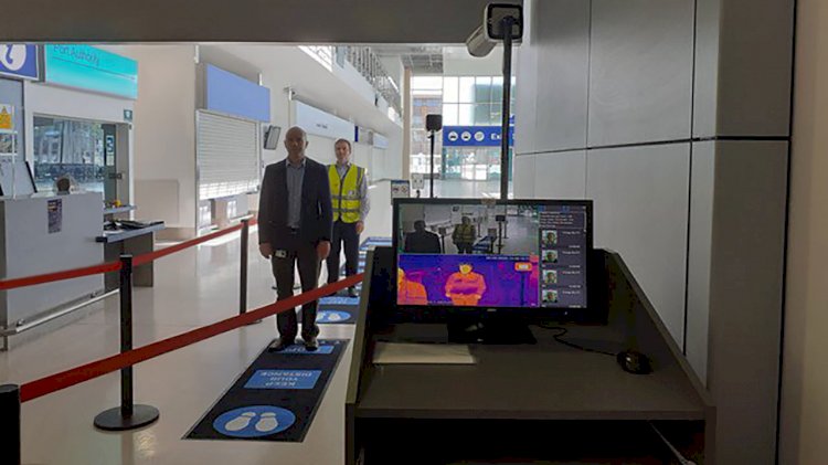 Portsmouth Port prepares for passengers with temperature screening technology