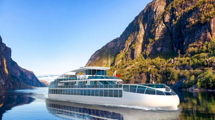 Havyard designed a new zero-emission sightseeing vessel