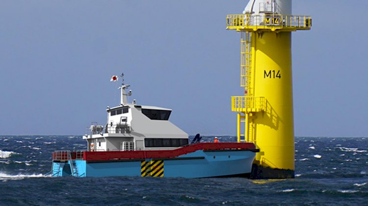 BMT’s first design of windfarm support vessel for Japan