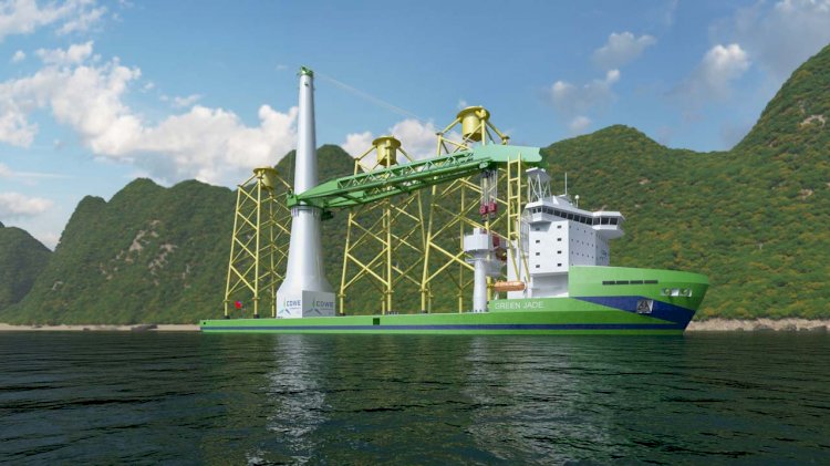 CDWE orders pioneering offshore wind installation vessel ‘Green Jade’