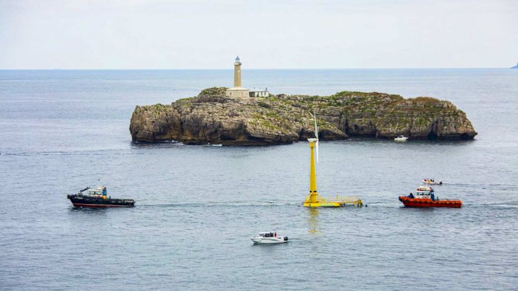 Saitec’s first floating wind installation in continental Spain