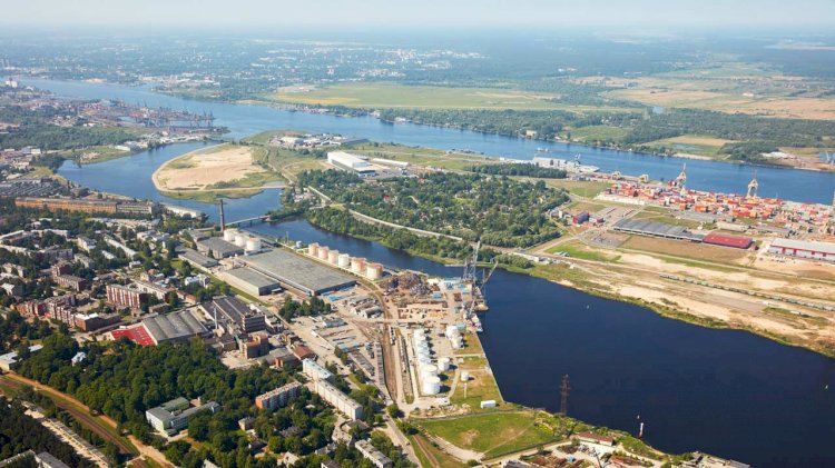New transport connection between Kundziņsala and Port of Riga