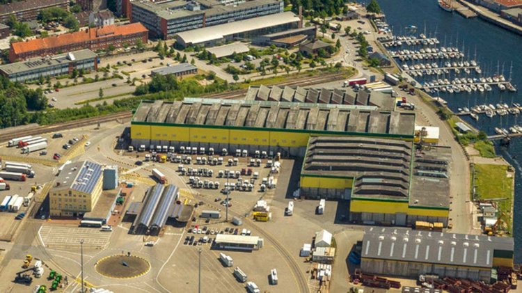 Port of Kiel redesigned the port apron in Ostuferhafen