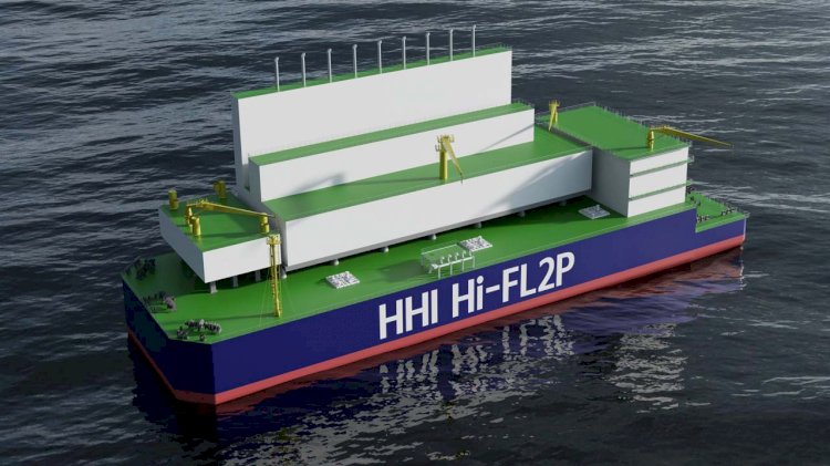 HHI granted Bureau Veritas AIP for Hyundai innovative Floating LNG to Power solution