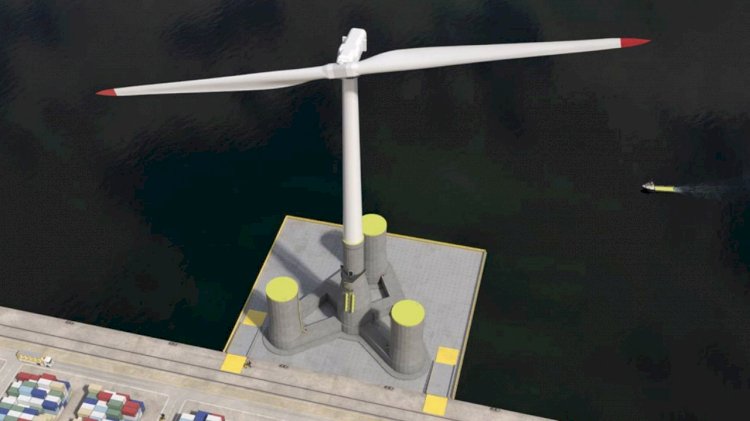 Marine-i supports development of innovative platform for floating offshore wind construction