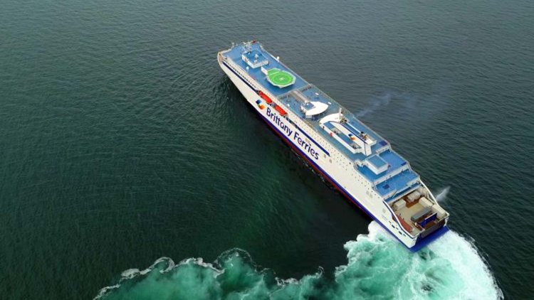 Portsmouth welcomes Galicia – Brittany Ferries brand new ship for Spain