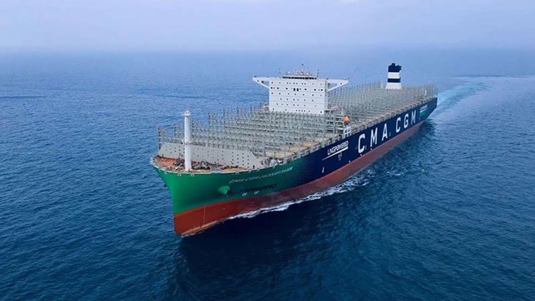 The largest LNG-powered container ship ever built features Wärtsilä solutions
