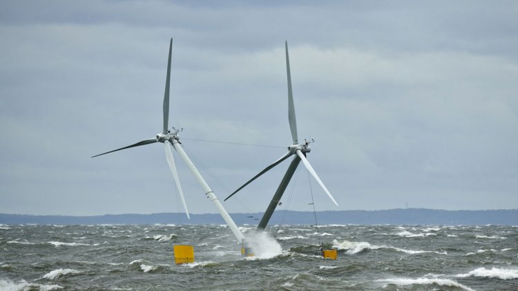 Floating wind turbine “Nezzy²” passes its second test in the Baltic Sea