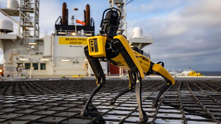 Aker BP and Cognite partner on robotic dog deployment in North Sea