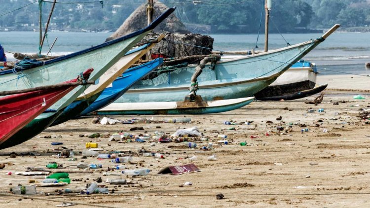 Hazardous pollution: microplastics discovered in the air above the ocean