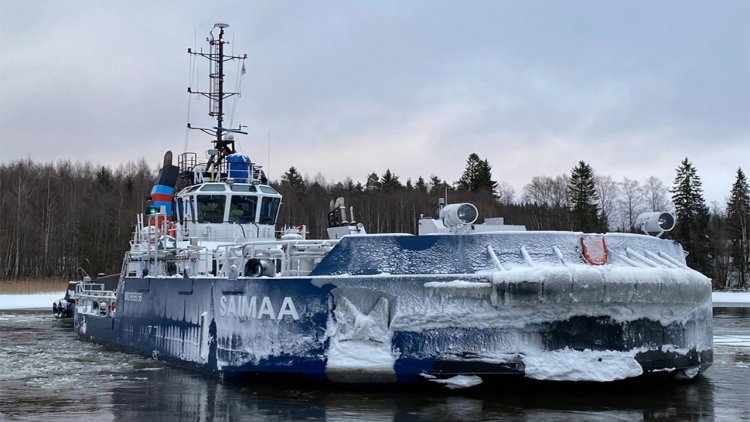 Finland demonstrates ice technology expertise with innovative icebreaker vessel