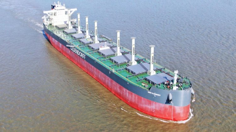Oldendorff Carriers in joint project to develop wind-assist propulsion solution for bulkers