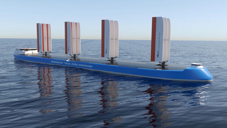 Windship Technology unveils first True Zero Emission ship design