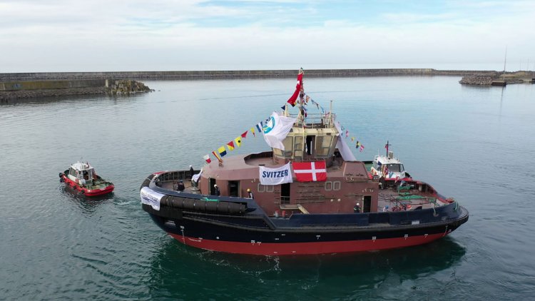 VIDEO: Med Marine launched Svitzer’s 30m tugboat