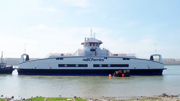 BC Ferries launches its sixth battery electric-hybrid vessel