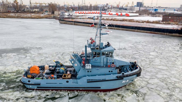 Evac´s marine growth prevention ensuring efficiency on new Polish Navy tugs
