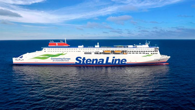 Stena Line’s new ferry ‘floats out’ in China