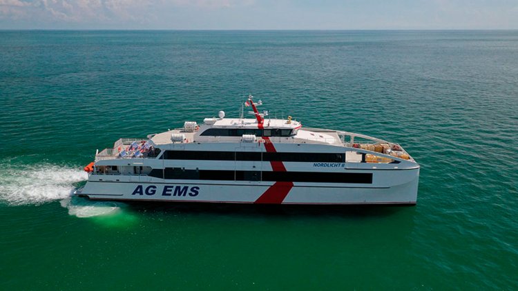 Incat Crowther announces delivery 46m passenger ferry by Singapore's shipyard