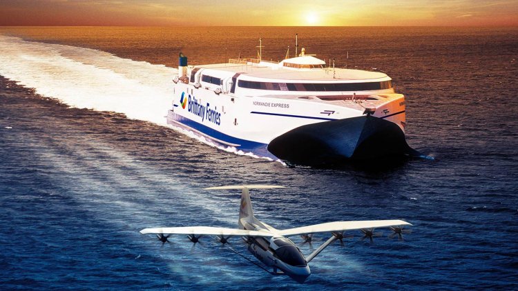 Brittany Ferries eyes zero-emission, sea-skimming ‘flying ferries’