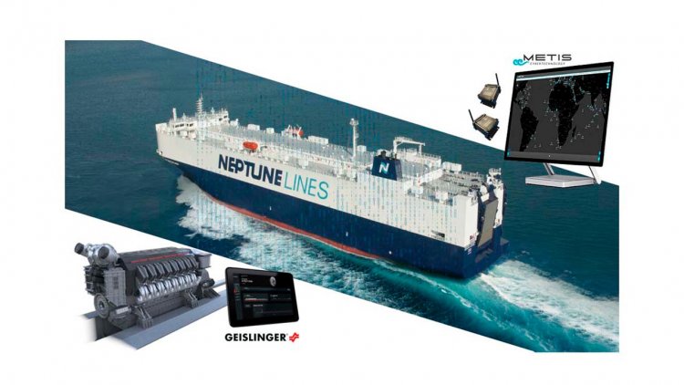 METIS and Geislinger integrate vibrations into Neptune Lines vessel performance trial