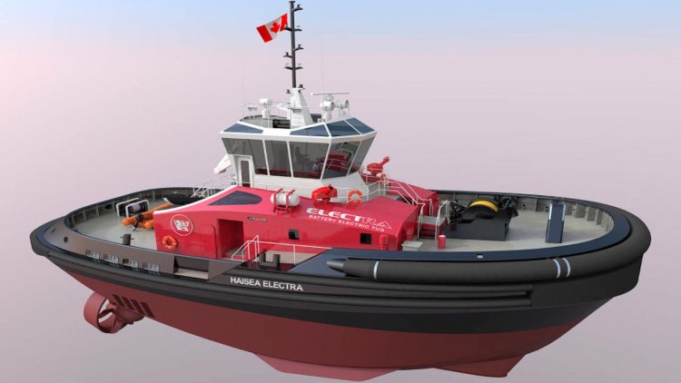 Five powerful low-emission tugs for HaiSea Marine propelled by SCHOTTEL