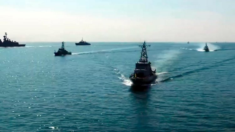 VIDEO: Ukraine holds the first naval parade after a long break