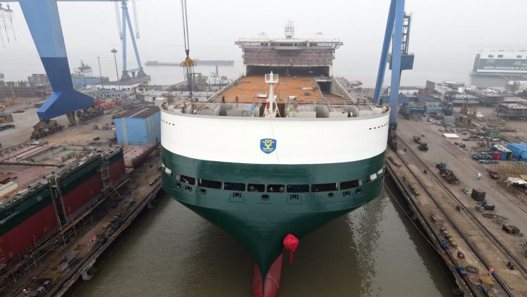 Finnlines’ new ro-ro vessels celebrate launching and keel laying