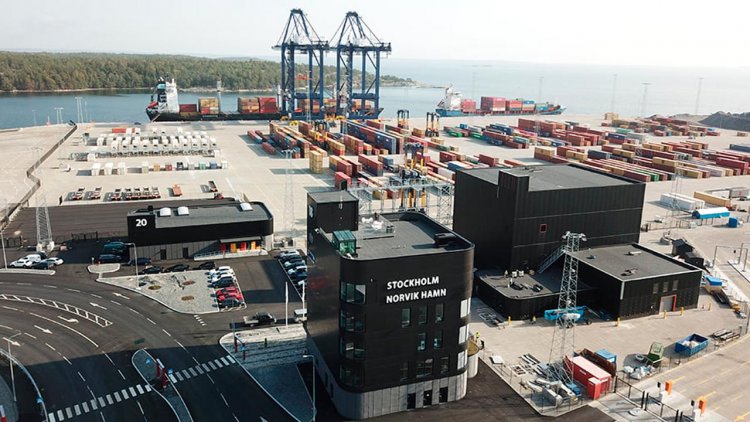 Sweden’s largest port solar cell system inaugurated at Stockholm Norvik Port