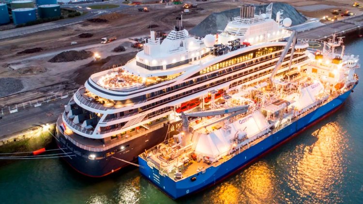 Gasum bunkered LNG to PONANT’s new polar explorer in France