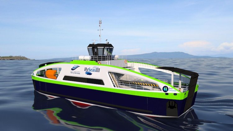 First renderings reveal how Scottish hydrogen-powered ferry could look