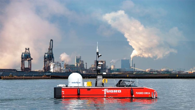 Fugro launches new generation of uncrewed surface vessels in the Netherlands