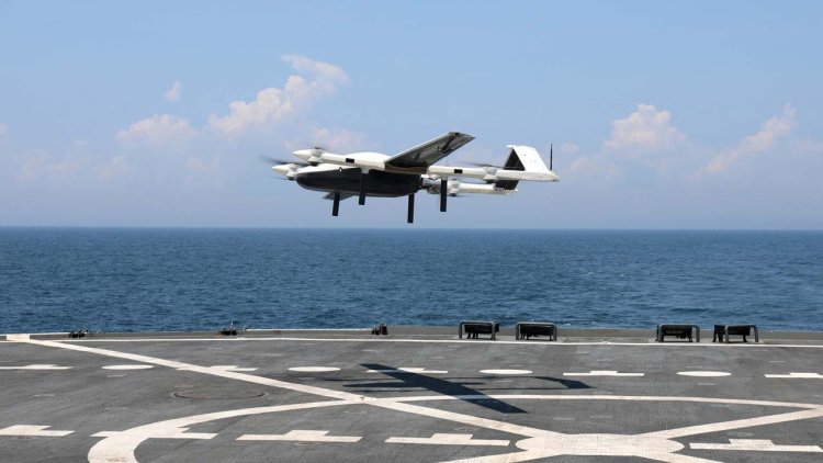 Royal Navy looks to drones to deliver lightweight supplies at sea