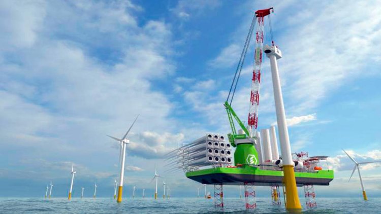 Huisman signs 2,600mt Leg Encircling Crane contract for Eneti’s vessel