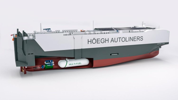 Deltamarin signs an engineering contract for Höegh Autoliners Aurora Class PCTCs
