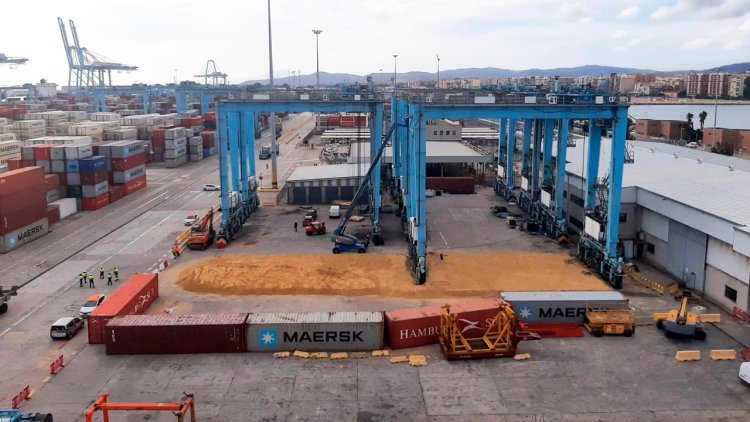 Commissioning of 12 new RTG cranes commences at APM Terminals Algeciras