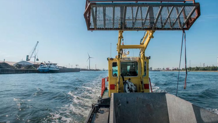 Port of Antwerp deploys drones to detect floating debris