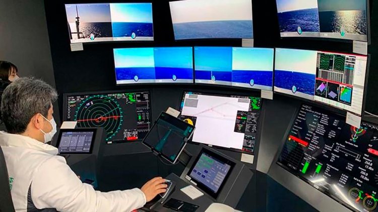 Container ship Suzaku completes 790 km autonomous navigation trial