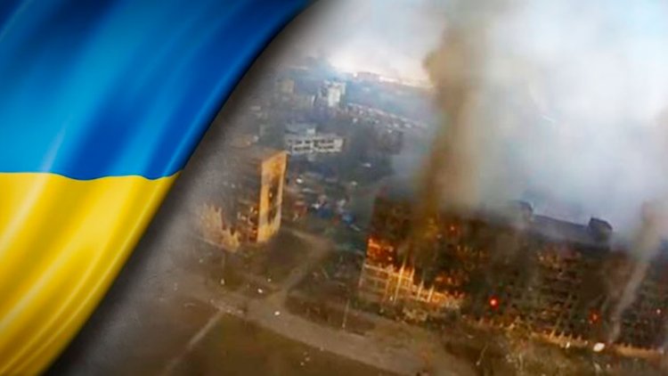 Ukrainian city Mariupol shelled by Russian navy – Azov regiment
