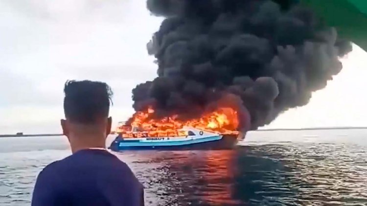 At least 7 dead after passenger vessel catches fire