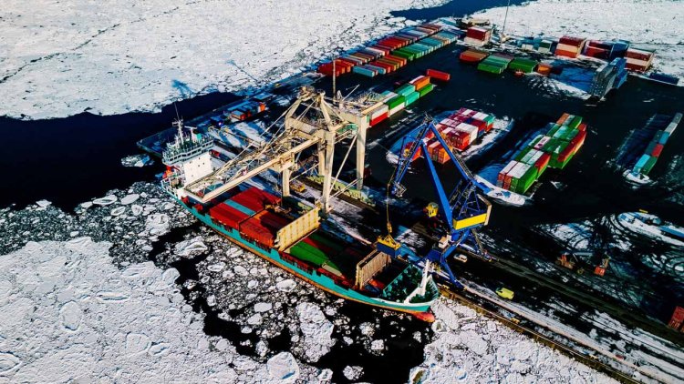 Melting Arctic ice could transform international shipping routes, study finds