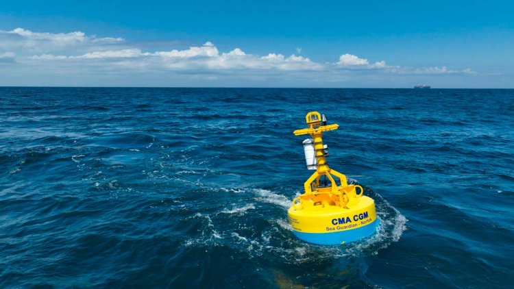 WHOI and CMA CGM Group deploy acoustic monitoring buoy near Norfolk