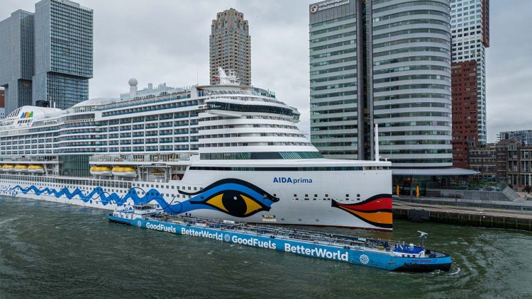 AIDA Cruises vessel bunkered with GoodFuels’ sustainable biofuels