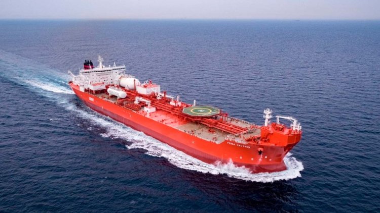 KNOT's first LNG dual fuel shuttle tanker delivered